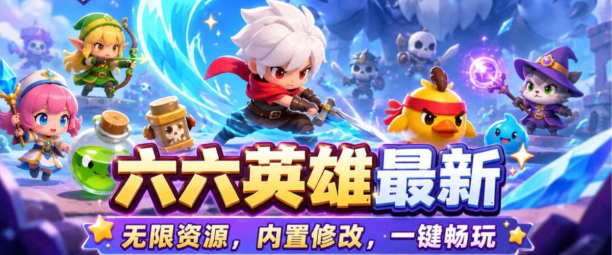 六六英雄福利宣传图